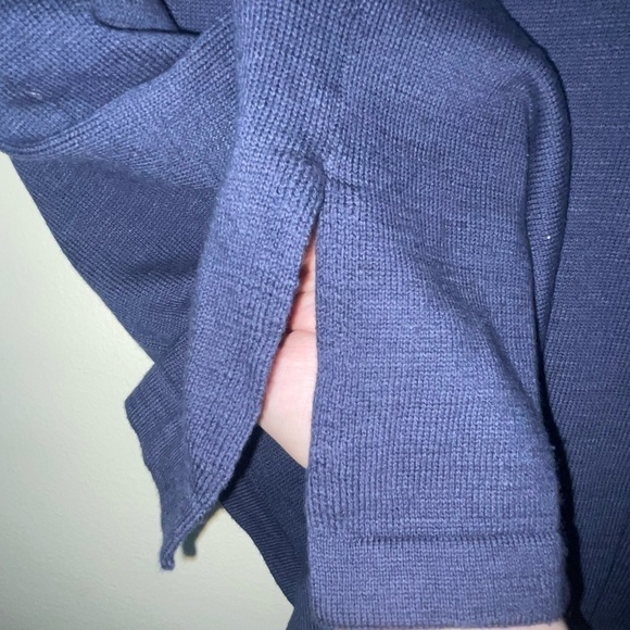 NWT Bua Bua Blue Football Sweater Size Small - Picture 6 of 6